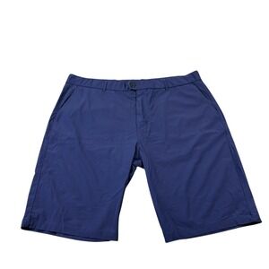 Greyson Montauk Navy Blue Performance Golf Chino Short Size 40
